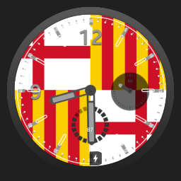 Esfera bandera de Barcelona