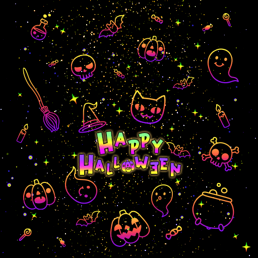 Halloween Doodle - Wallpaper logo