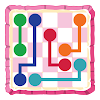 Connect the dots Color connect icon