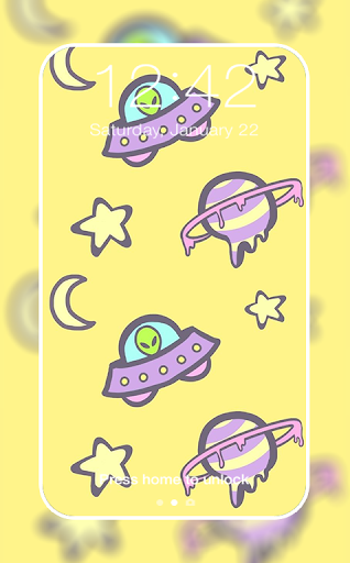 Cute Space Wallpaper