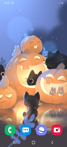 Pumpkin Party Live Wallpaper Screen 2