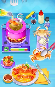 Cooking Delicious Crab Game