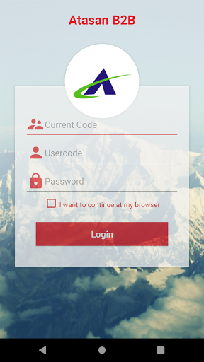 Android application ATASAN OTOMOTİV B2B screenshort