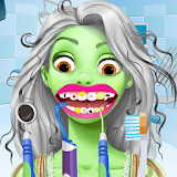 Zombie dentist icon