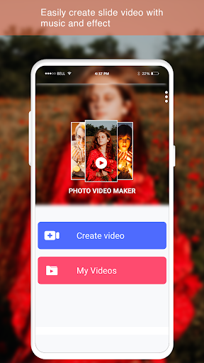 Android application Photo Slideshow & Video Maker screenshort