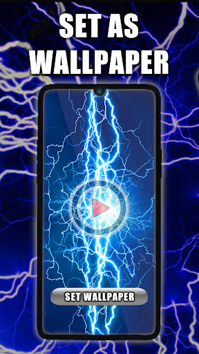 Android application Electric Live Wallpaper screenshort