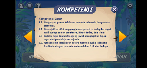 Mabel Sejarah - Game Edukasi Screen 2