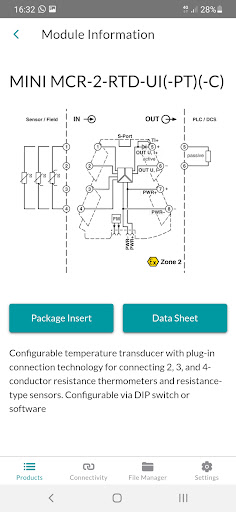 Signal Conditioner Screen 3