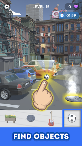 Find Objects 3D Screen 3