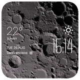 Moon Surface Weather Widget icon