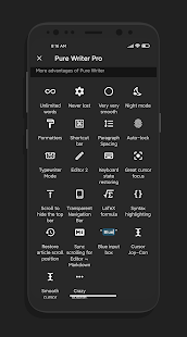Pure Writer - Never Lose Content Editor & Markdown 19.20.3 APK screenshots 8