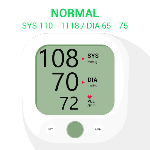 Android application BP Monitor: Blood Pressure App screenshort