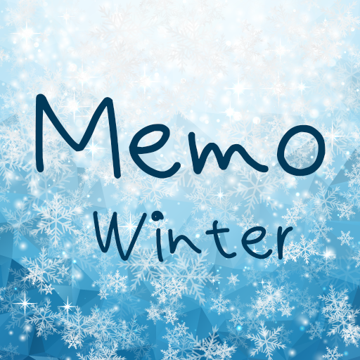 Sticky Memo Notepad Winter  Icon