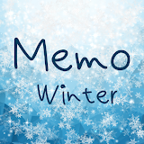 Sticky Memo Notepad Winter icon