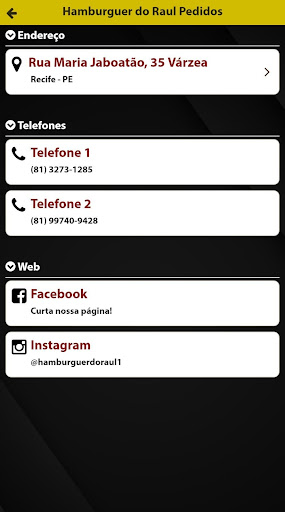 Hamburguer do Raul Pedidos
