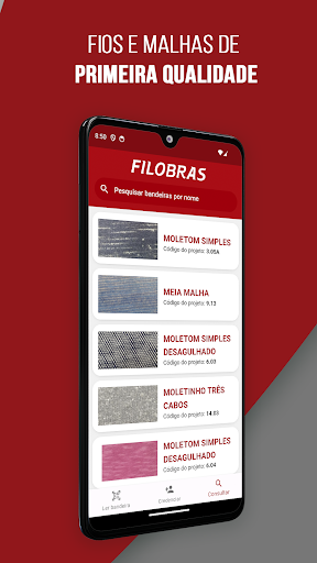 Filobras App Screen 3