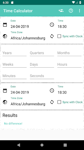 Time Calculator Screenshot 1 - AppWisp.com