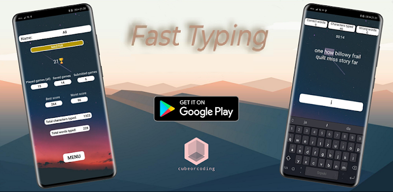 Fast Typing - Learn to type fast!