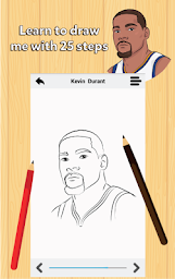 Color Or Draw Professional USA Basketball Players