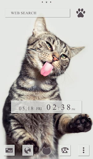 Cat Licks Theme Screen 2