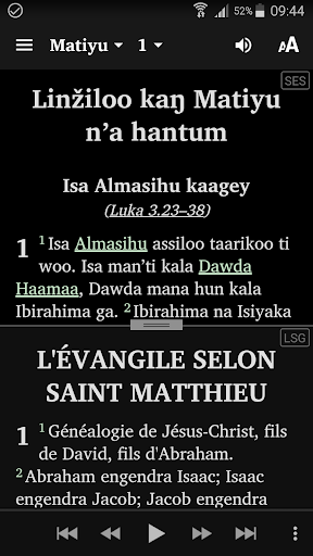 Bible en Songoy de Gao Screen 3