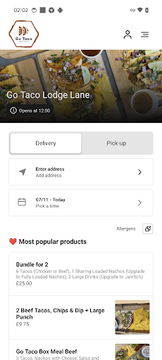 App screenshot