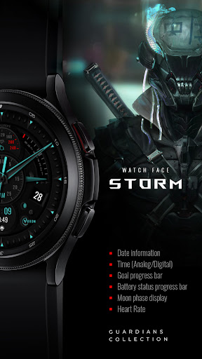 Voron STORM Hybrid Watch Face Screen 2
