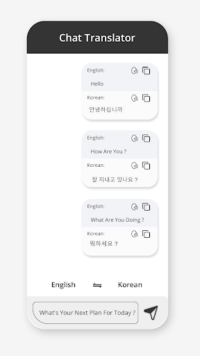 Korean English Translator Screen 3