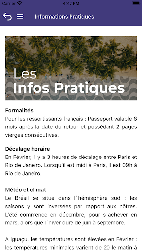 LApp Maman lAgence Screen 2