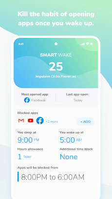 Smart Wake: App Blocker, App Lのおすすめ画像1