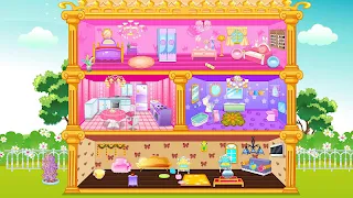 Working Decorate Doll House - Screenshot 2