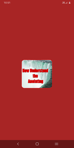 Android application How understanding anointing screenshort