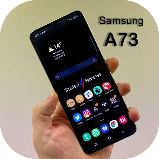 Samsung A73 Launcher Wallpaper Download on Windows