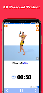 Muay Thai Fitness Capture d'écran