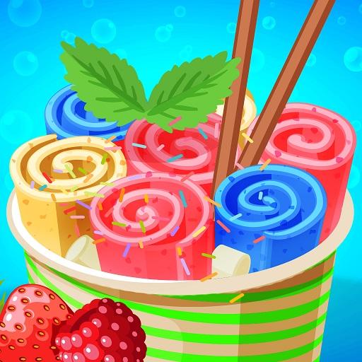 Ice Cream Roll Maker Games logo