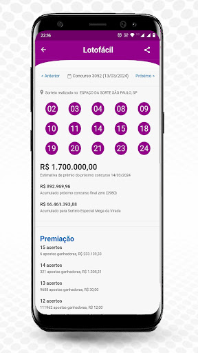 Resultados Loterias Screen 3