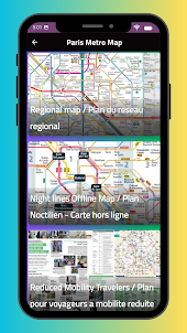 Paris Metro Map Offline