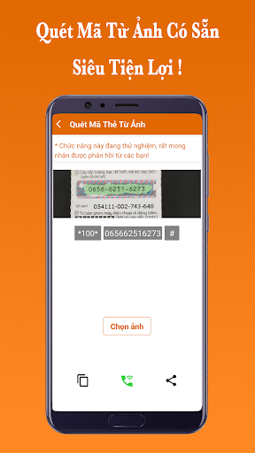 Quét Mã Thẻ Mobifone -Nạp Card Screen 2