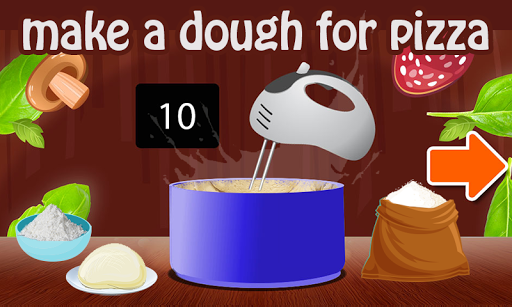 Pizza Maker- Bunny cooking game