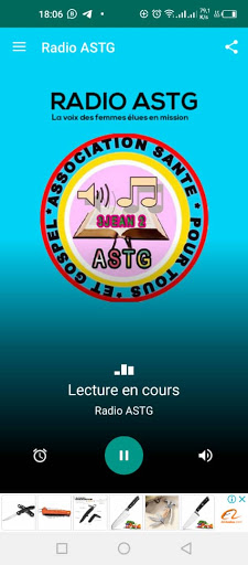 Radio ASTG Togo Screen 2