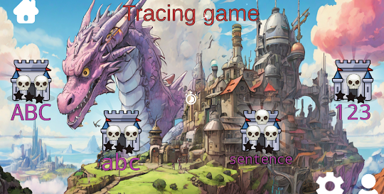 Dragon Tracing Game
