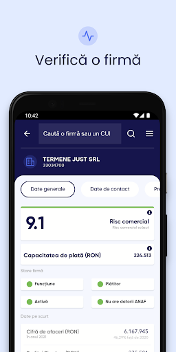 Termene.ro Screen 2