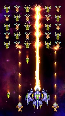 #1. Galaxy Shooter - Space Attack (Android) By: Words Mobile