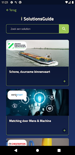 Android application iAsk screenshort