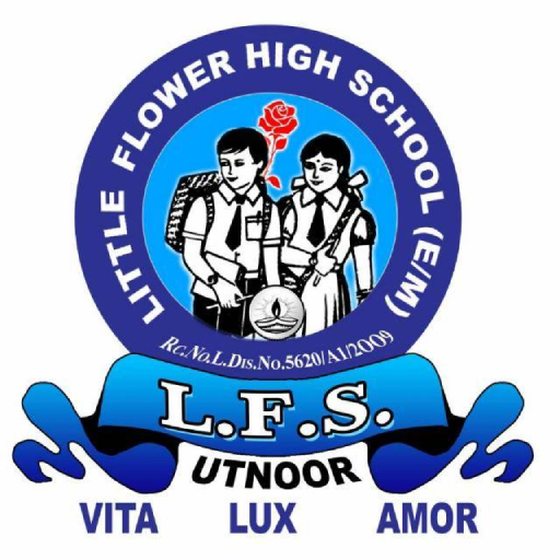 Little FlowerHighSchool Utnoor logo