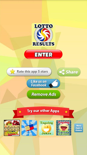 Android application PCSO Lotto Results screenshort