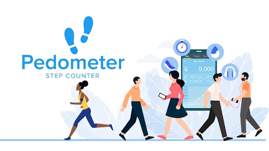 Pedometer - Step Counter App Screenshot