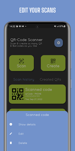 Qr & Barcode Scanner + Creator Screen 3