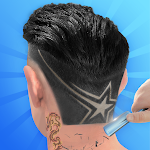 Cover Image of Baixar Jogos de corte de cabelo de barbearia 3D  APK