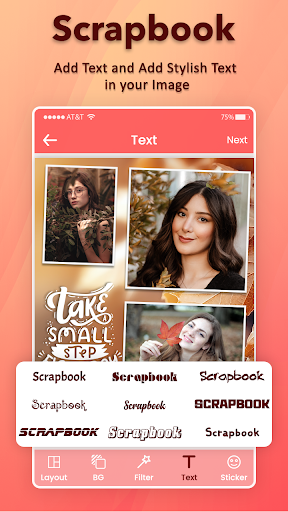 Screenshot of Scrapbook Photo Collage Maker